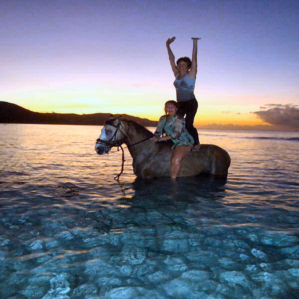 Equus Horseback Riding with Cowboy Steve on St Croix, VI