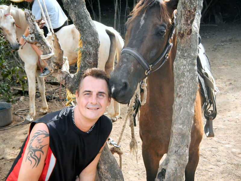 Equus Horseback Riding with Cowboy Steve on St Croix, VI